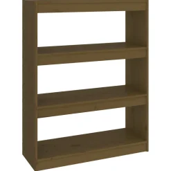 Kirjahylly/tilanjakaja 80x30x71,5-199,5cm, mänty, erikokoja ja värejä