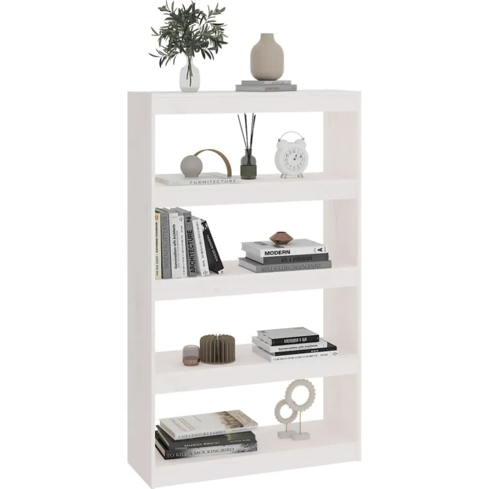 Kirjahylly/tilanjakaja 80x30x71,5-199,5cm, mänty, erikokoja ja värejä