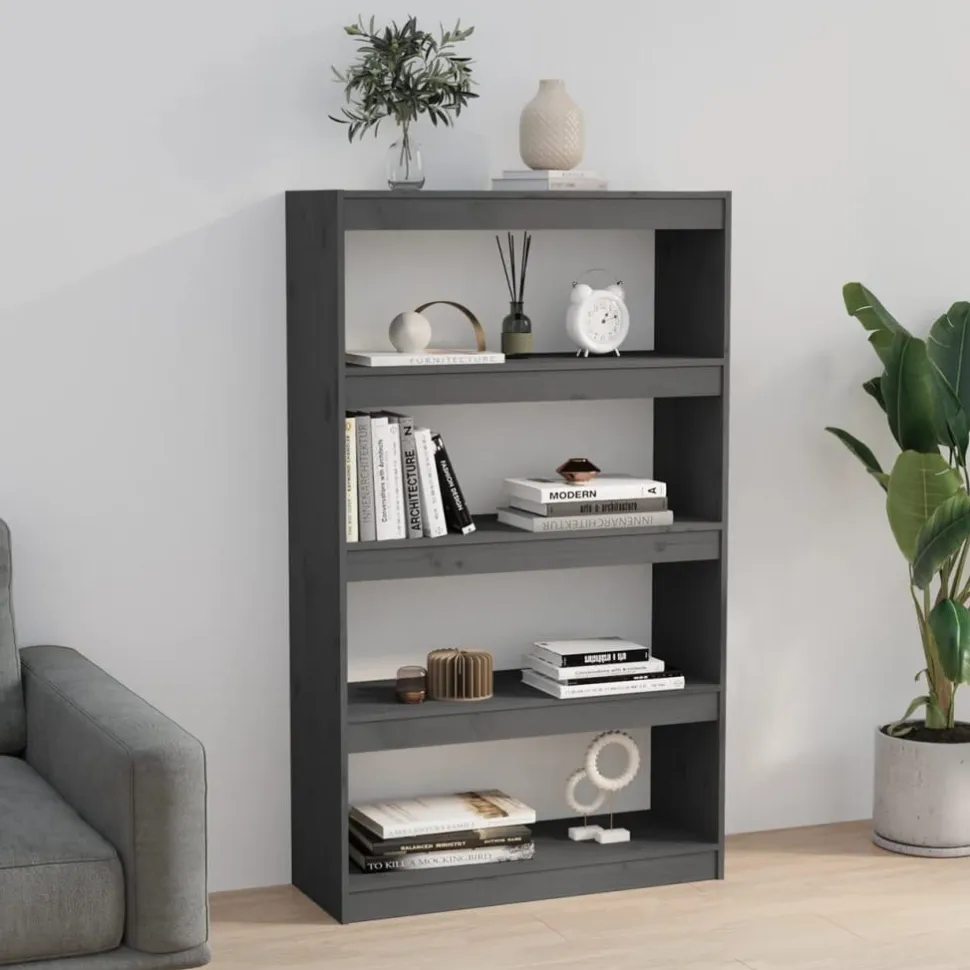 Kirjahylly/tilanjakaja 80x30x71,5-199,5cm, mänty, erikokoja ja värejä