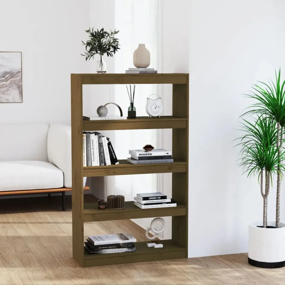 Kirjahylly/tilanjakaja 80x30x71,5-199,5cm, mänty, erikokoja ja värejä