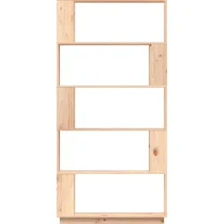 Kirjahylly/tilanjakaja 80x25x163,5cm, mänty, eri värejä