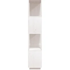 Kirjahylly/tilanjakaja 80x25x132 cm mänty harmaa