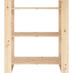 Kirjahylly/tilanjakaja 80x35x91 cm mänty harmaa