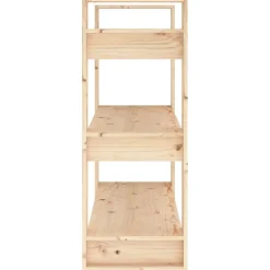 Kirjahylly/tilanjakaja 80x35x91 cm mänty harmaa