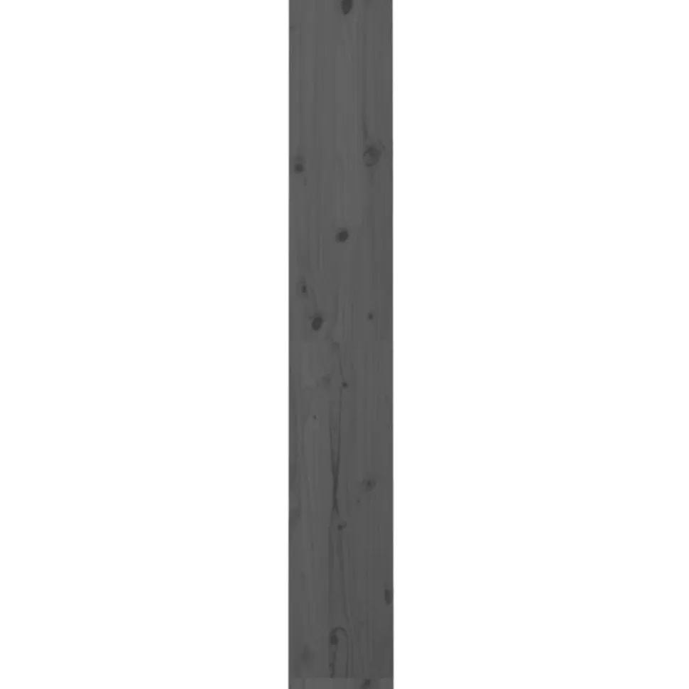 Kirjahylly/tilanjakaja 60x30x71,5 cm mänty harmaa