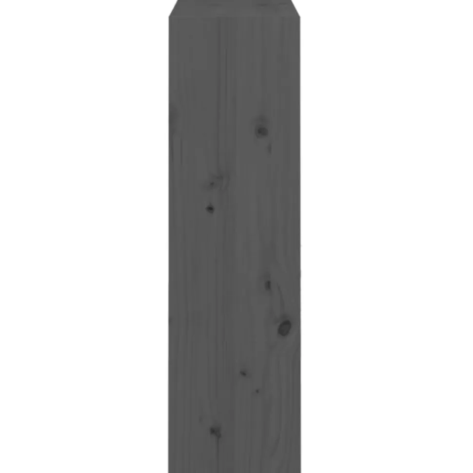 Kirjahylly/tilanjakaja 60x30x71,5 cm mänty harmaa