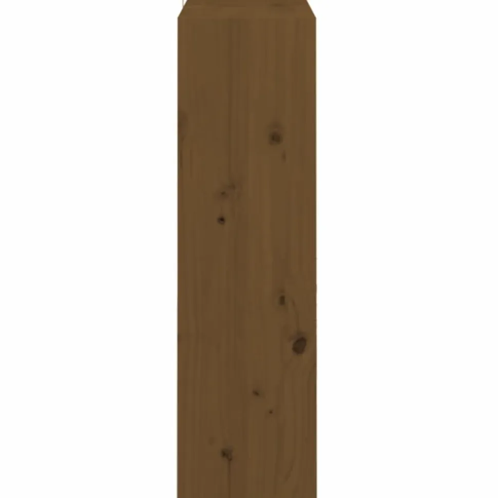 Kirjahylly/tilanjakaja 60x30x71,5 cm mänty harmaa