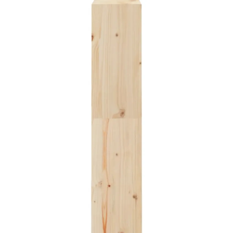 Kirjahylly/tilanjakaja 60x30x71,5 cm mänty harmaa