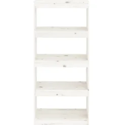 Kirjahylly/tilanjakaja 60x30x71,5 cm mänty harmaa