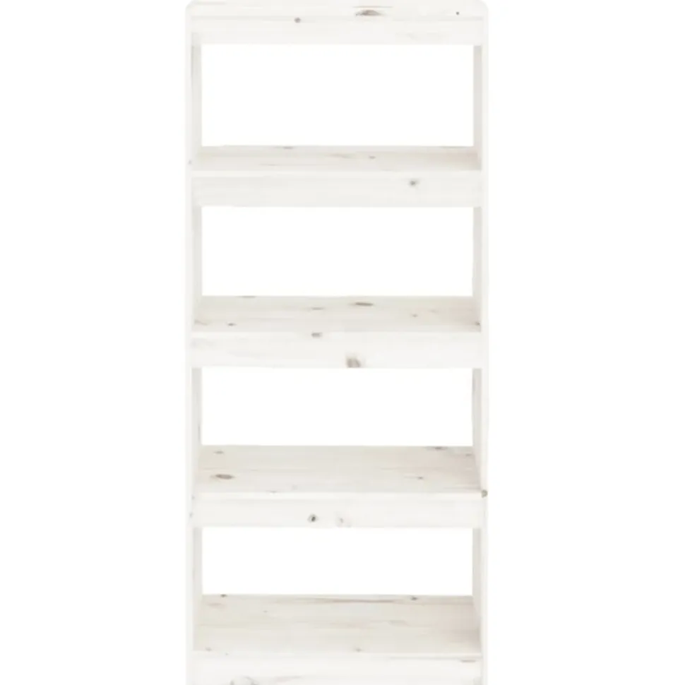 Kirjahylly/tilanjakaja 60x30x71,5 cm mänty harmaa