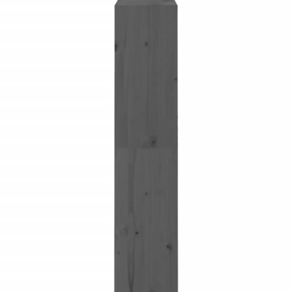 Kirjahylly/tilanjakaja 60x30x71,5 cm mänty harmaa