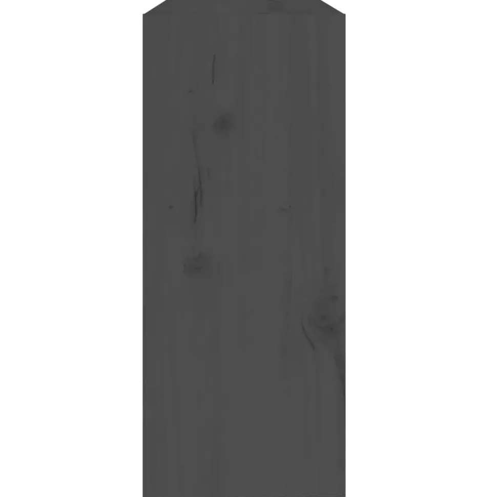 Kirjahylly/tilanjakaja 60x30x71,5 cm mänty harmaa