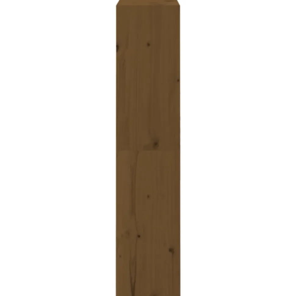 Kirjahylly/tilanjakaja 60x30x71,5 cm mänty harmaa