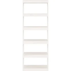 Kirjahylly/tilanjakaja 60x30x71,5 cm mänty harmaa