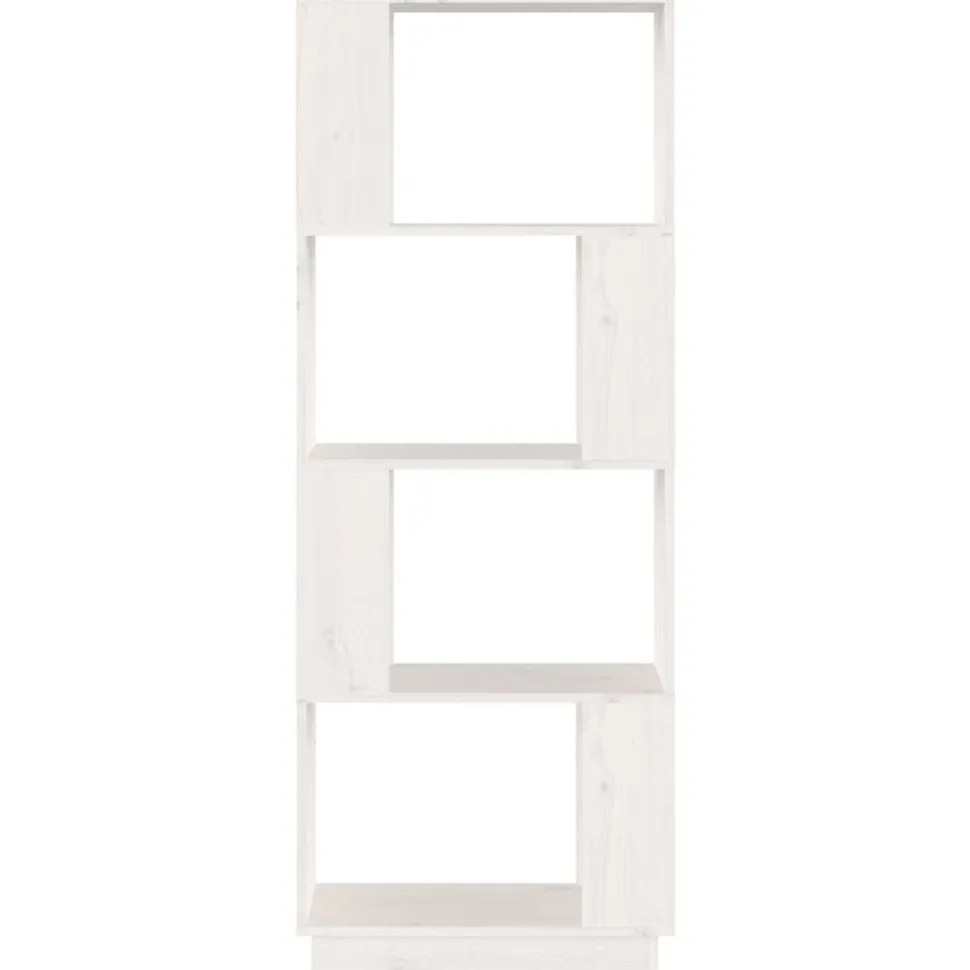 Kirjahylly/tilanjakaja 51x25x132 cm mänty hunajanruskea