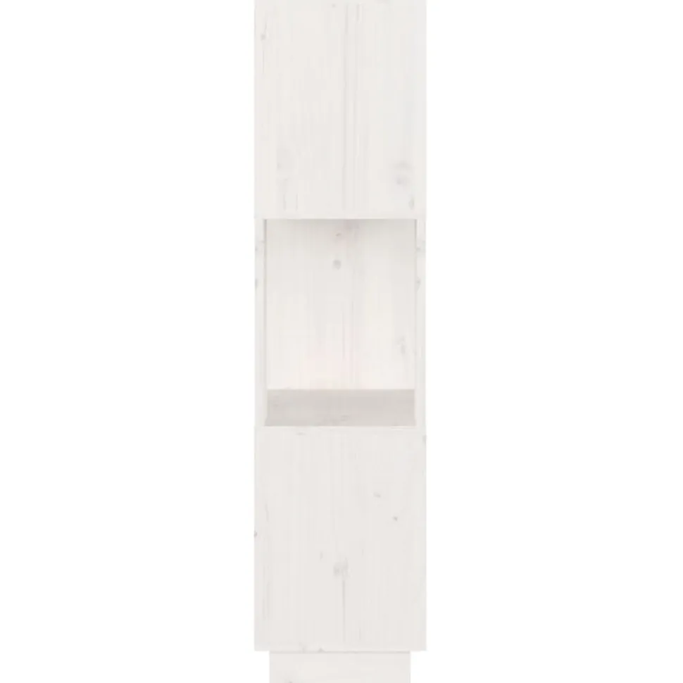 Kirjahylly/tilanjakaja 51x25x101 cm mänty valkoinen