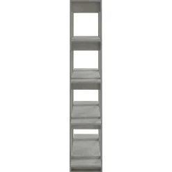 Kirjahylly/tilanjakaja 100x30x160 cm musta