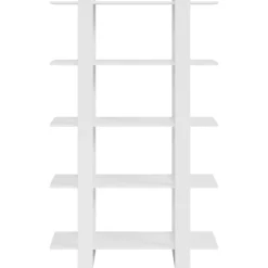 Kirjahylly/tilanjakaja 100x30x160 cm musta