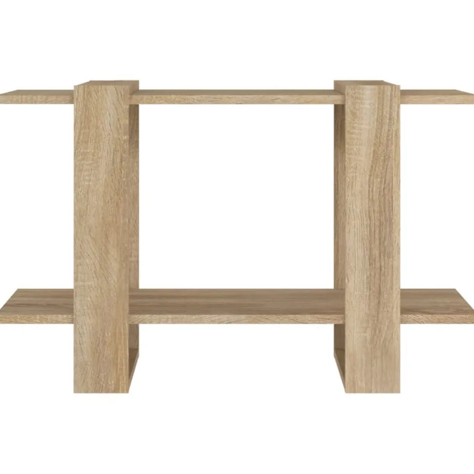 Kirjahylly/tilanjakaja 80x30x51 cm valkoinen