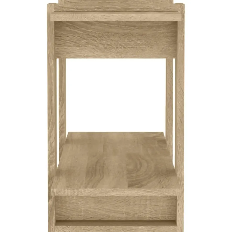 Kirjahylly/tilanjakaja 80x30x51 cm valkoinen