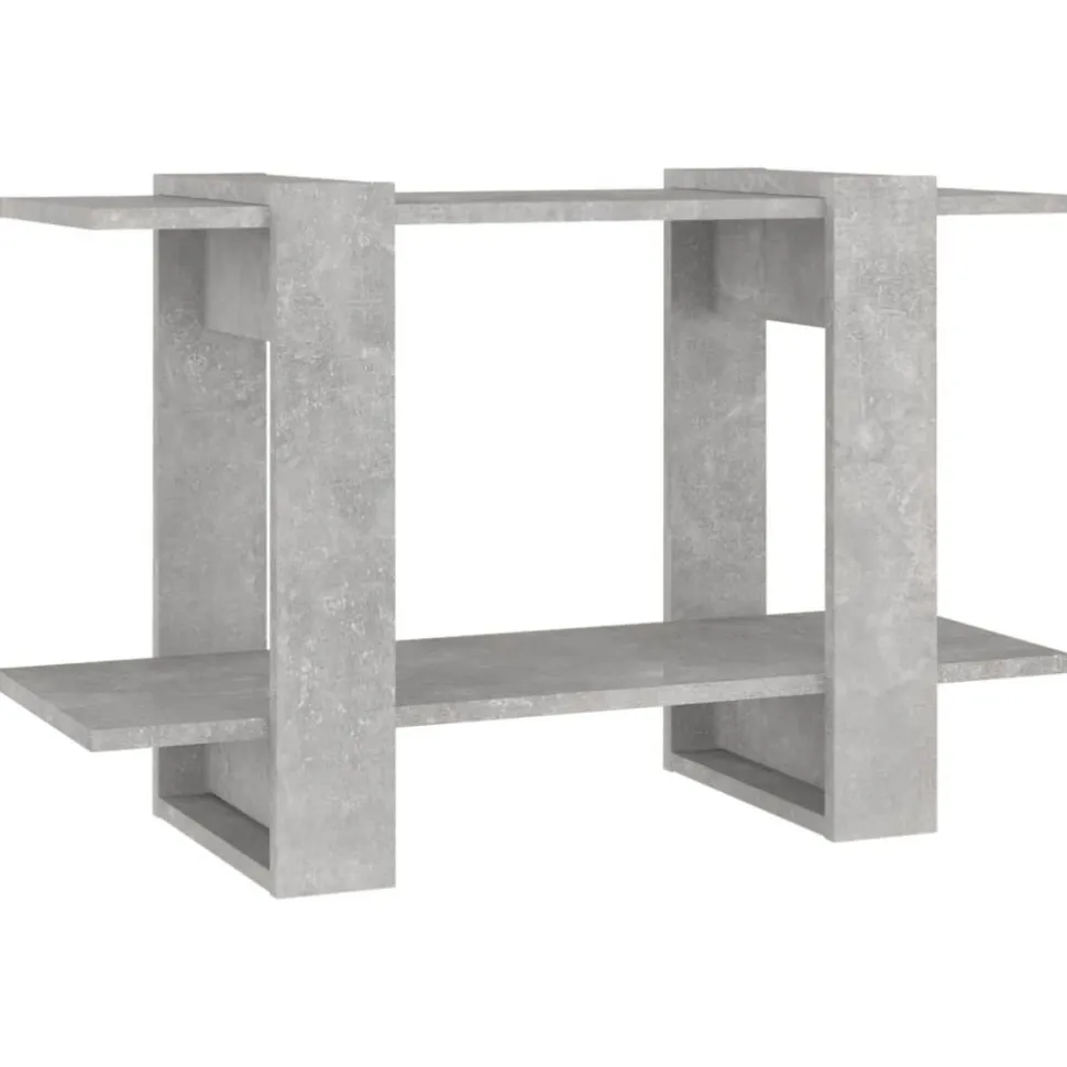 Kirjahylly/tilanjakaja 80x30x51 cm valkoinen