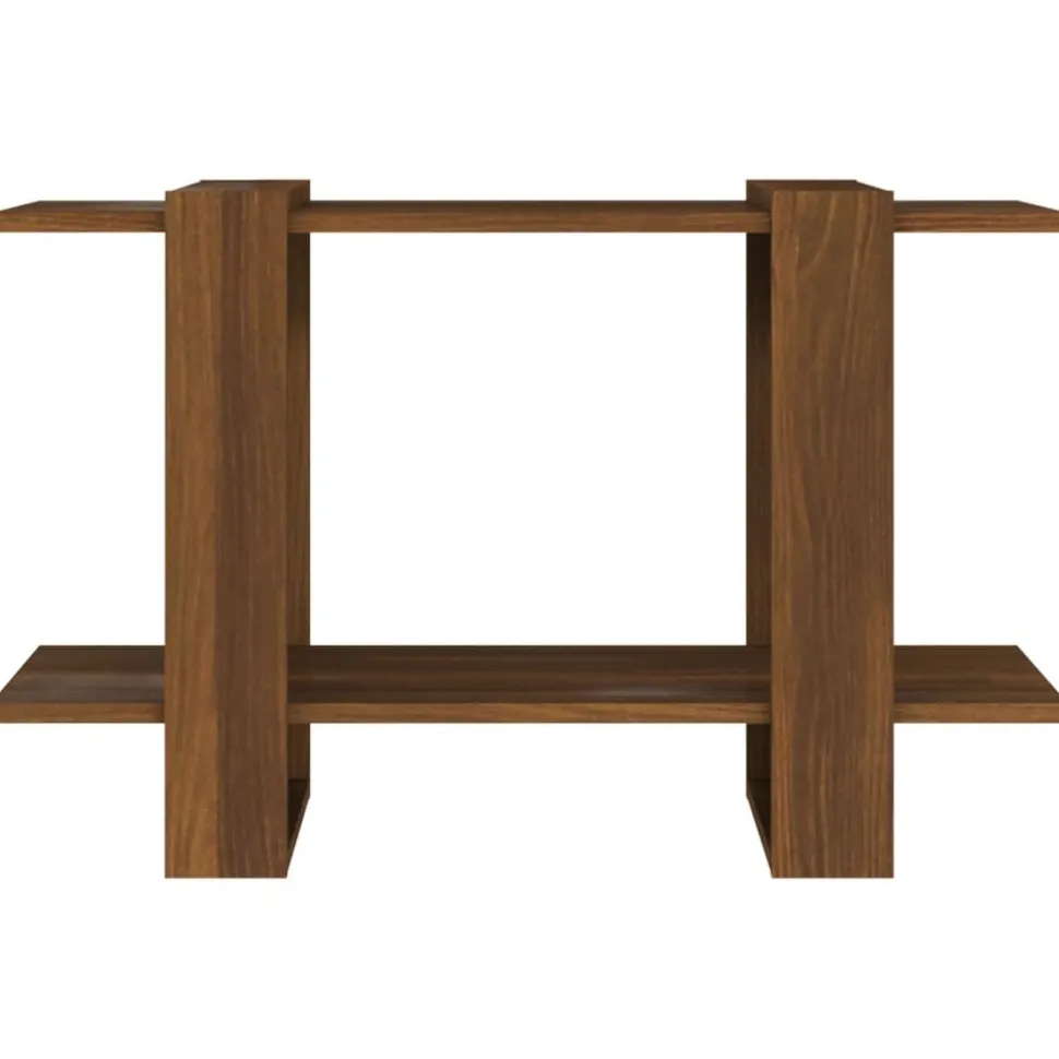 Kirjahylly/tilanjakaja 80x30x51 cm valkoinen