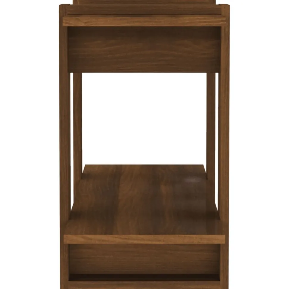 Kirjahylly/tilanjakaja 80x30x51 cm valkoinen