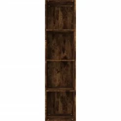 Kirjahylly / TV-taso 36x30x143 cm tekninen puu harmaa