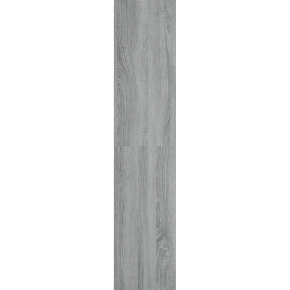 Kirjahylly / TV-taso 36x30x143 cm tekninen puu harmaa