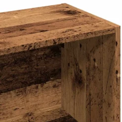 Kirjahylly vanhaa puuta 98x29x97,5 cm (55968)