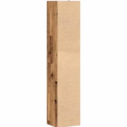 Kirjahylly vanhaa puuta 36x30x171 cm lastulevy (56046)