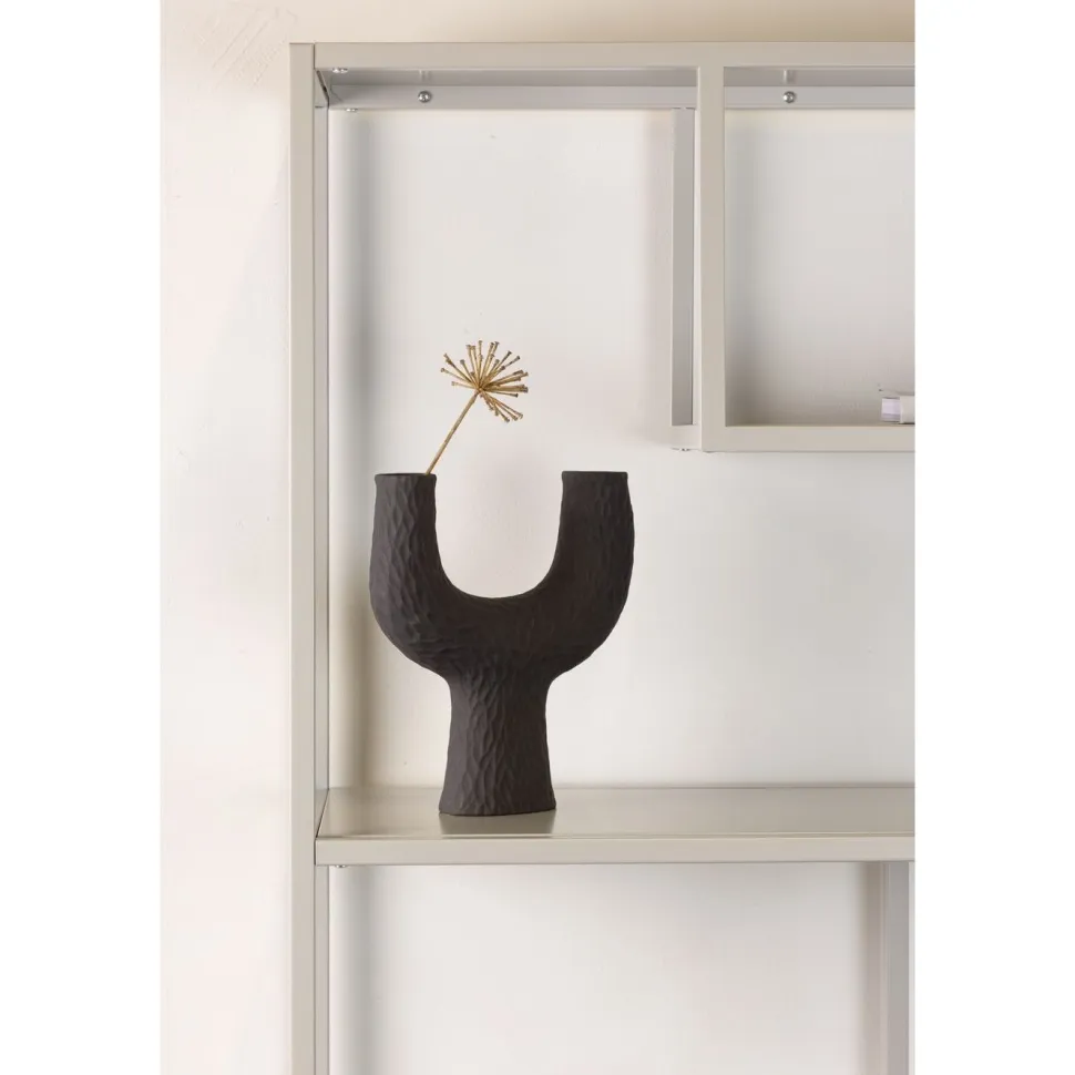 Kirjahylly Venture Home Staal korkeareunainen beige