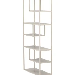 Kirjahylly Venture Home Staal korkeareunainen beige