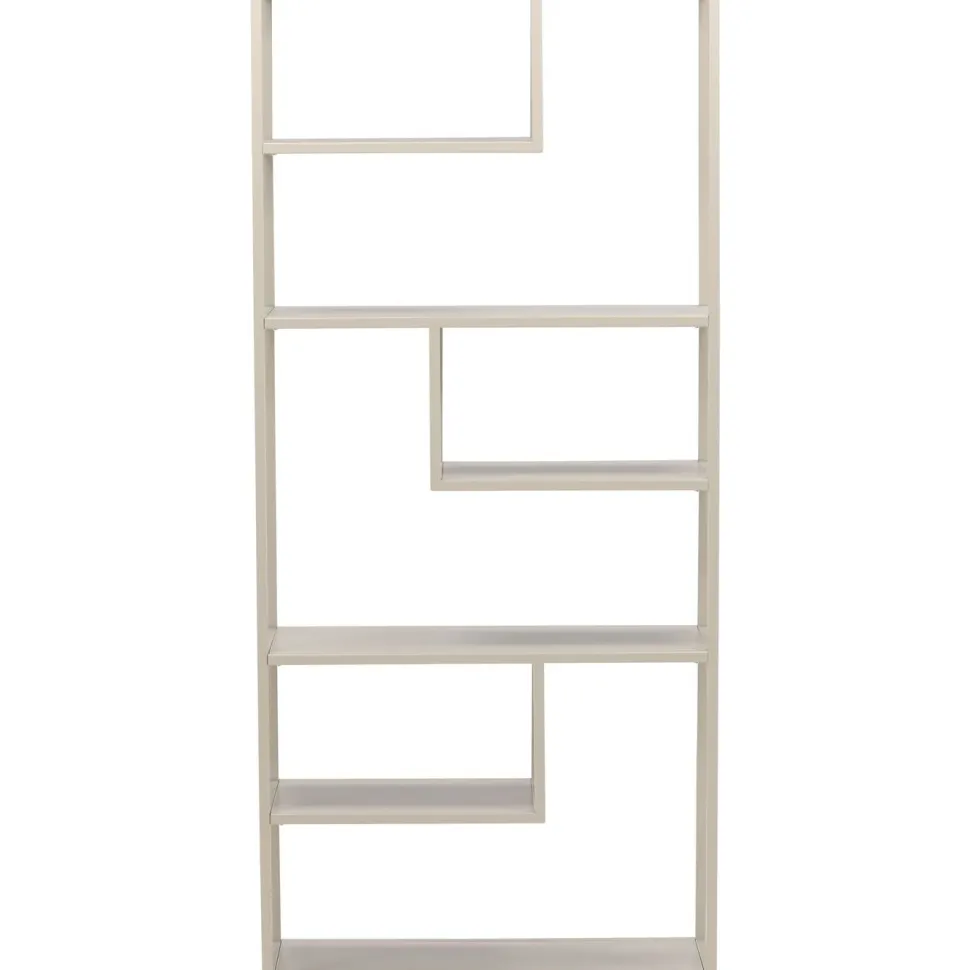 Kirjahylly Venture Home Staal korkeareunainen beige