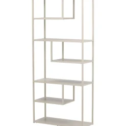 Kirjahylly Venture Home Staal korkeareunainen beige