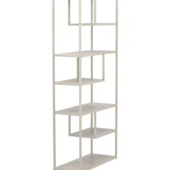 Kirjahylly Venture Home Staal korkeareunainen beige