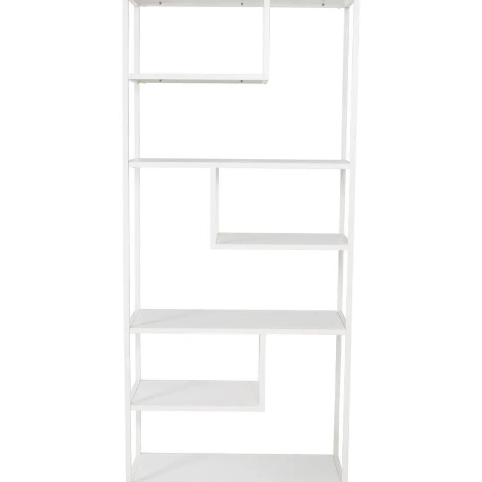 Kirjahylly Venture Home Staal, 85x190cm, valkoinen