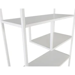Kirjahylly Venture Home Staal, 85x190cm, valkoinen