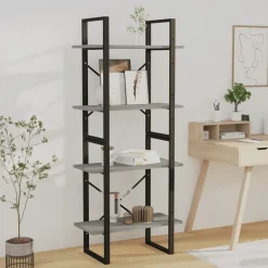 Kirjahylly 60x30x70-140cm, eri kokoja/materiaaleja ja värejä
