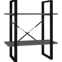 Kirjahylly 60x30x70-140cm, eri kokoja/materiaaleja ja värejä
