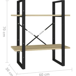 Kirjahylly 60x30x70-140cm, eri kokoja/materiaaleja ja värejä