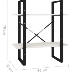 Kirjahylly 60x30x70-140cm, eri kokoja/materiaaleja ja värejä