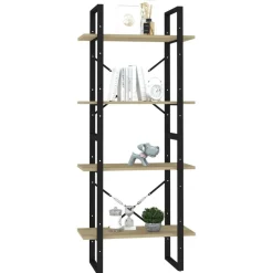 Kirjahylly 60x30x70-140cm, eri kokoja/materiaaleja ja värejä