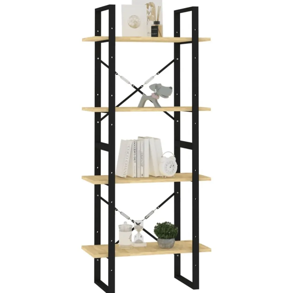 Kirjahylly 60x30x70-140cm, eri kokoja/materiaaleja ja värejä