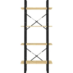 Kirjahylly 60x30x70-140cm, eri kokoja/materiaaleja ja värejä