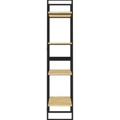 Kirjahylly 60x30x70-140cm, eri kokoja/materiaaleja ja värejä