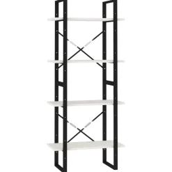 Kirjahylly 60x30x70-140cm, eri kokoja/materiaaleja ja värejä