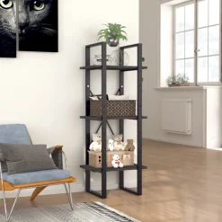Kirjahylly 40x30x105-210cm, eri materiaaleja/kokoja ja värejä