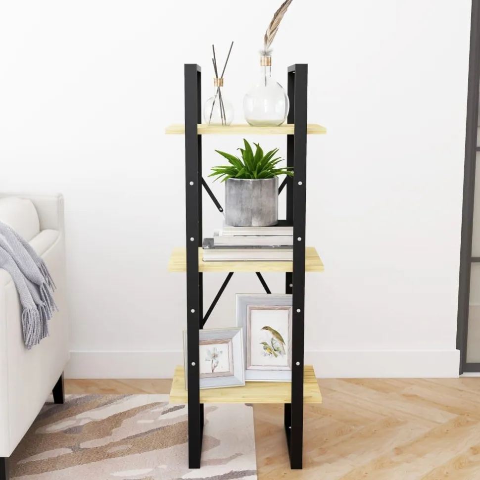 Kirjahylly 40x30x105-210cm, eri materiaaleja/kokoja ja värejä