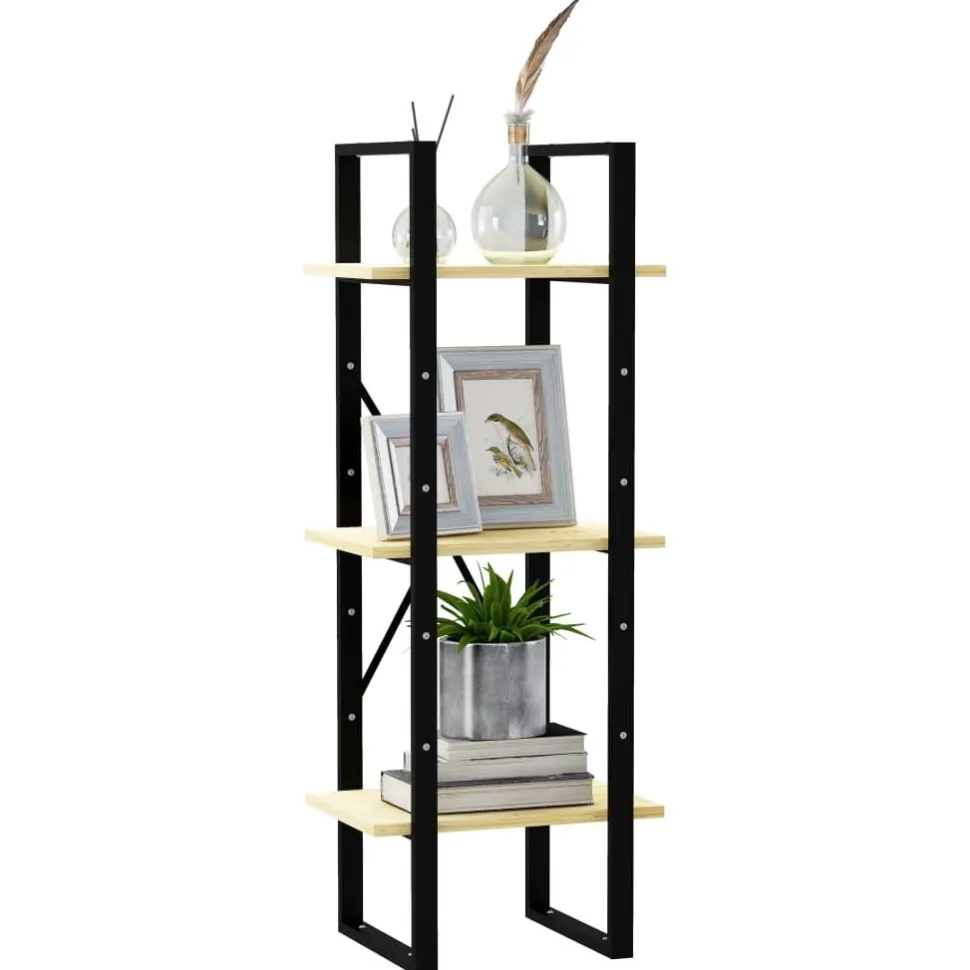Kirjahylly 40x30x105-210cm, eri materiaaleja/kokoja ja värejä
